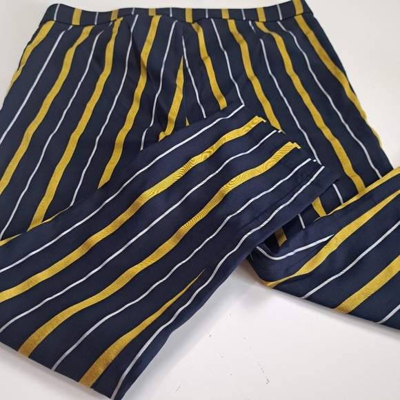 Rafaella comfort Women's Striped Pants‎ Size 14 - Picture 2 of 10